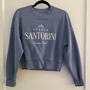 Abercrombie crewneck in light blue